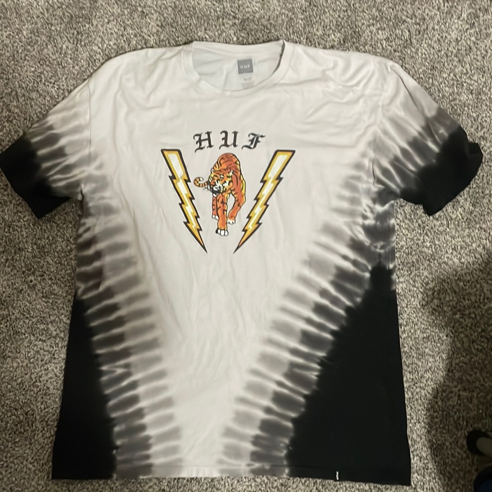 Huf t shirt tie dye